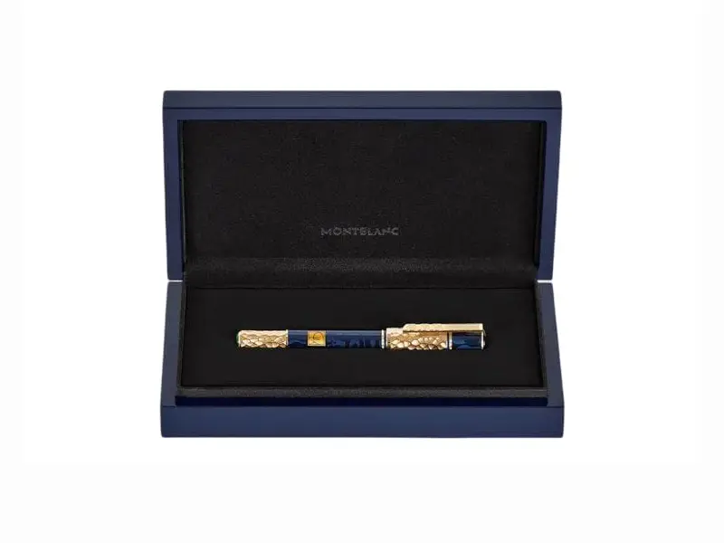 FOUNTAIN PEN  MASTERS OF ART HOMAGE TO GUSTAV KLIMT LIMITED EDITION 4810 MONTBLANC 130224